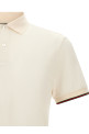White 'Web' polo shirt White