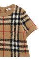 'Estera' check dress Beige