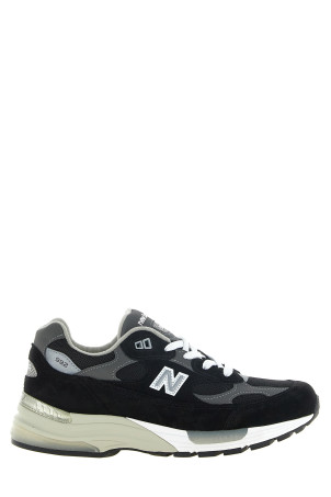Black 'Made in USA 992' sneakers Black