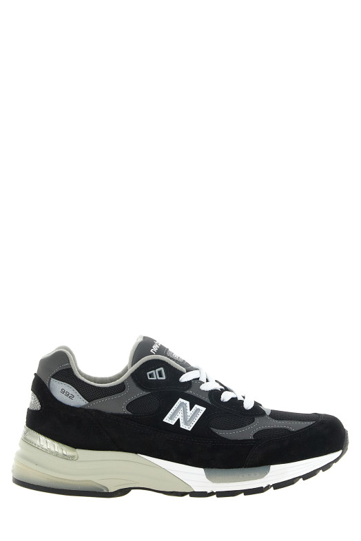 Black 'Made in USA 992' sneakers Black