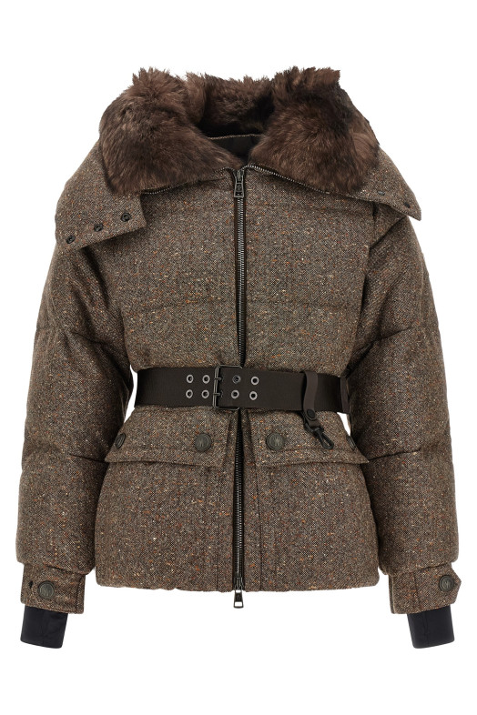 «Gelise» — коричневая пуховая куртка, коричневая L20981A00062598VUF24