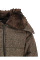 «Gelise» — коричневая пуховая куртка, коричневая L20981A00062598VUF24