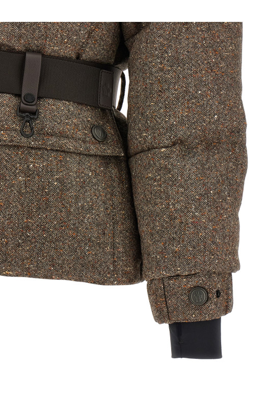 «Gelise» — коричневая пуховая куртка, коричневая L20981A00062598VUF24