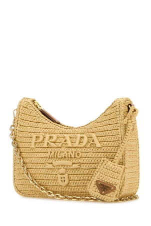 Raffia shoulder Prada Re-Edition 2005 bag PRADA (1BH204VVUL2M2T)