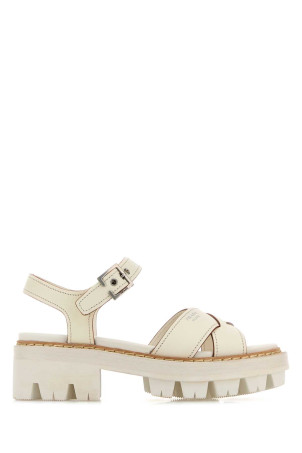 White leather sandals PRADA (1X498OF055070)