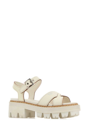 White leather sandals PRADA (1X498OF055070)