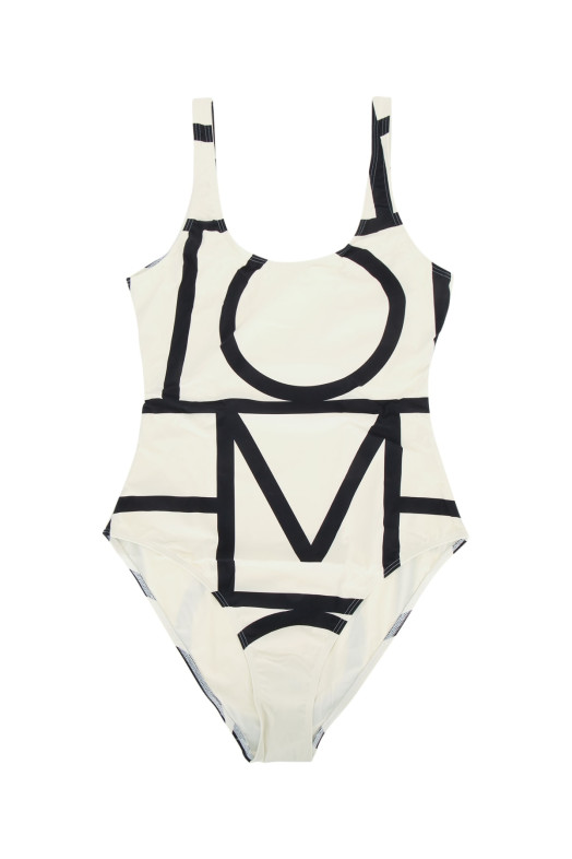 Купальник с монограммой, черный, TOTEME (223842795)