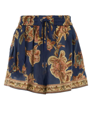 Printed silk Aster shorts ZIMMERMANN (3497ASS261)