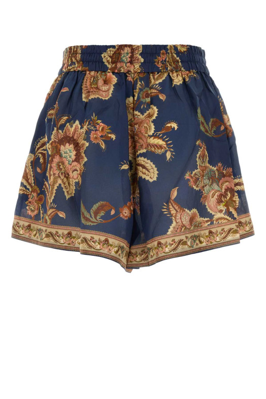 Printed silk Aster shorts ZIMMERMANN (3497ASS261)