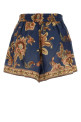 Printed silk Aster shorts ZIMMERMANN (3497ASS261)