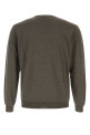Brown silk blend sweater GIORGIO ARMANI (3HSM37SM63Z)