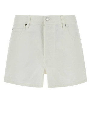 White denim The Hang shorts FRAME (4000728)