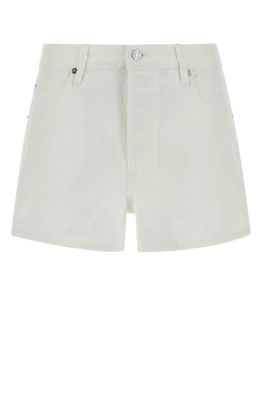 White denim The Hang shorts FRAME (4000728)