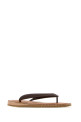 Brown rubber thong slippers MIU MIU (5Y638EF0053ZMW)