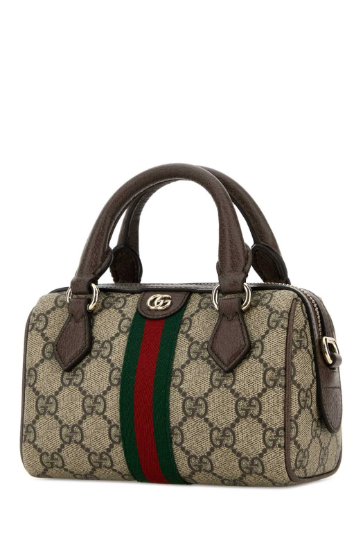 Мини-сумочка Ophidia из холста с принтом GUCCI (838478FAE0P)