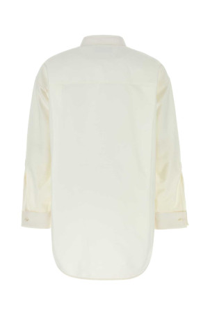White cotton blend shirt BALENCIAGA (872318TUM18)