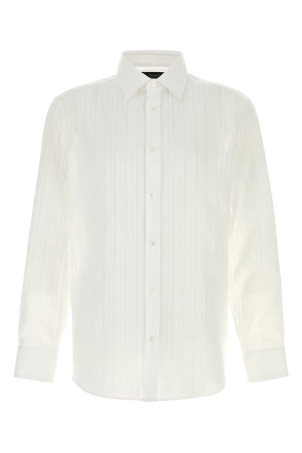 White cotton blend shirt GUCCI (874714ZAU3Y)