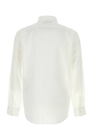 White cotton blend shirt GUCCI (874714ZAU3Y)