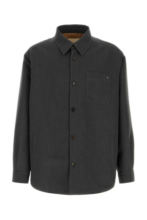 Dark grey wool overshirt VALENTINO GARAVANI (9V0CIO14BNK)