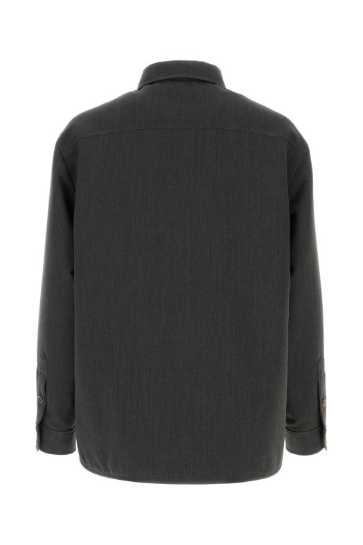 Dark grey wool overshirt VALENTINO GARAVANI (9V0CIO14BNK)