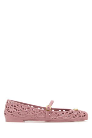 Pink rubber VLogo Signature ballerinas VALENTINO GARAVANI (9W2S0PV9RMC)