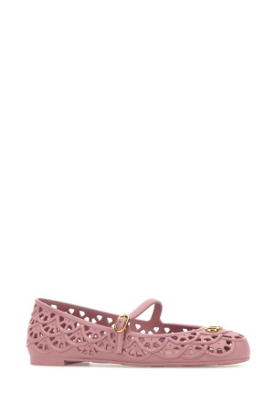 Pink rubber VLogo Signature ballerinas VALENTINO GARAVANI (9W2S0PV9RMC)