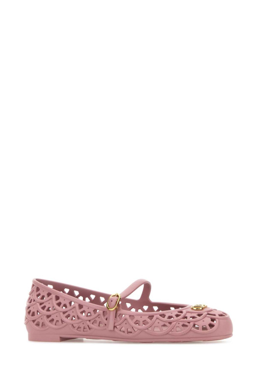 Pink rubber VLogo Signature ballerinas VALENTINO GARAVANI (9W2S0PV9RMC)
