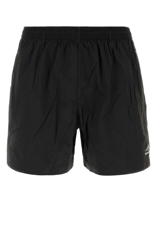 Black nylon swimming shorts Black BALENCIAGA (A001NP4G4B2)