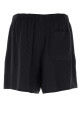 Black GG silk bermuda shorts GUCCI (A008Z7ZATF9)