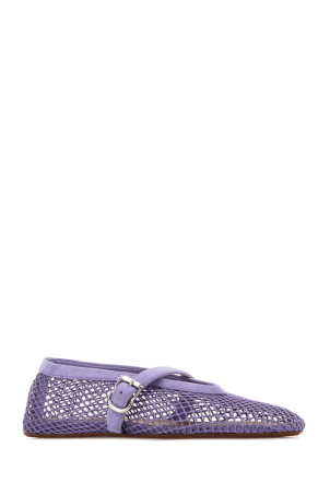Lilac mesh ballerinas ALAIA (AA3A029TK061)