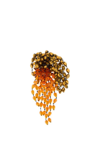 Two-tone beads earring ISABEL MARANT (BL0316FAB3B15B)
