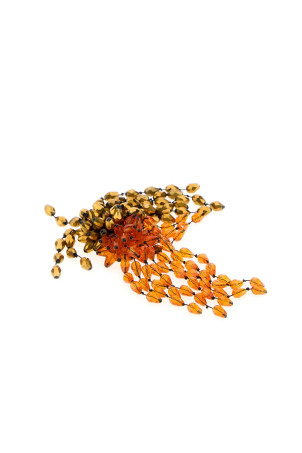 Two-tone beads earring ISABEL MARANT (BL0316FAB3B15B)