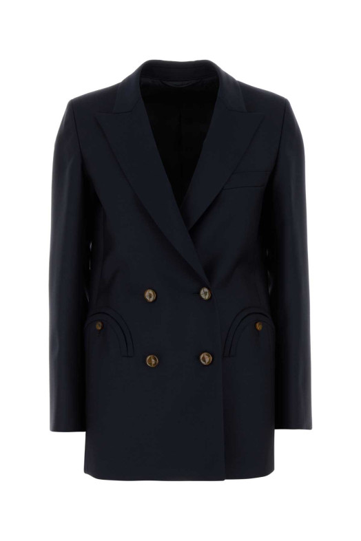 Midnight blue wool blend First Class Everyday blazer BLAZE (BZEBD19FCESSE)