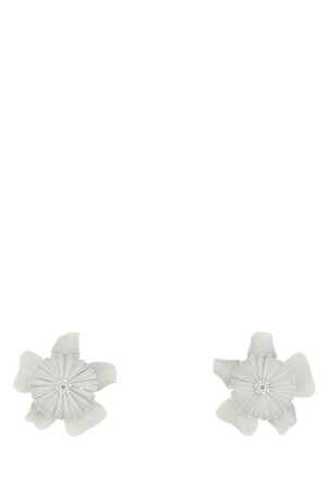 White metal ChloÃ© Bloom earrings Fuchsia CHLOE (CH26UJE14VAB)