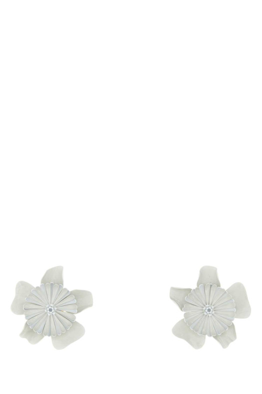White metal ChloÃ© Bloom earrings Fuchsia CHLOE (CH26UJE14VAB)