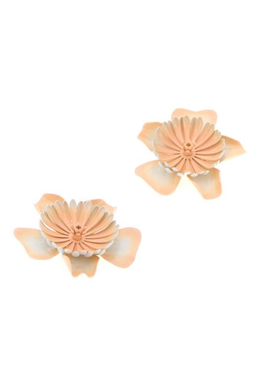 Light pink metal ChloÃ© Bloom earrings CHLOE (CH26UJE15VAB)
