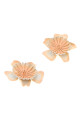 Light pink metal ChloÃ© Bloom earrings CHLOE (CH26UJE15VAB)