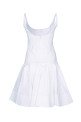 LA MINI ROBE AGAVE, белая, JACQUEMUS (DRW00925AW00780)