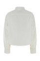 White oxford oversize shirt White AMI (FSH770CO0031)