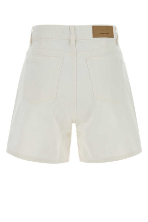 White denim shorts AMI (FSO839DE0126)
