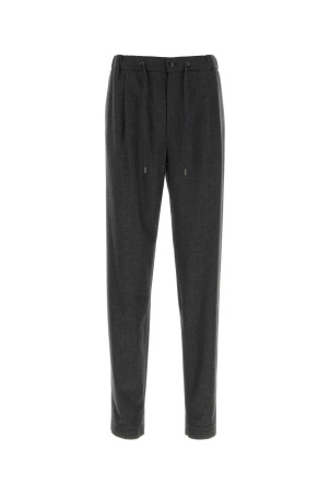 Graphite stretch cashmere pant GIORGIO ARMANI (GM000249TE10115)