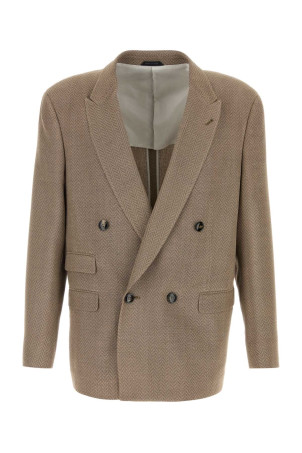 Embroidered silk blazer GIORGIO ARMANI (GM004457TE23953)