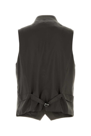 Graphite wool vest GIORGIO ARMANI (GM004486TE13592)