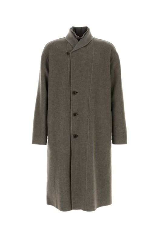 Grey cashmere blend coat GIORGIO ARMANI (GM004527TE23834)