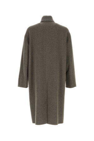 Grey cashmere blend coat GIORGIO ARMANI (GM004527TE23834)