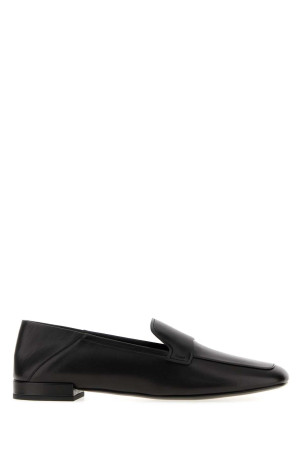 Black leather loafers GIORGIO ARMANI (GW003928AF20213)