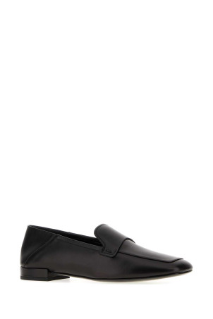 Black leather loafers GIORGIO ARMANI (GW003928AF20213)