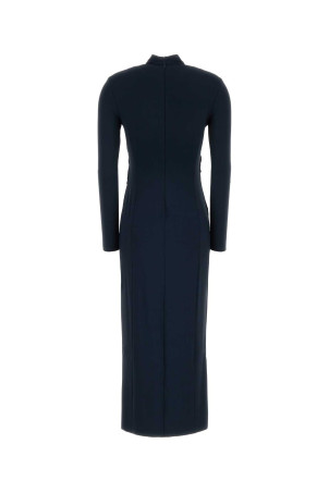 Navy blue stretch crepe dress GIORGIO ARMANI (GW004287AF29773)