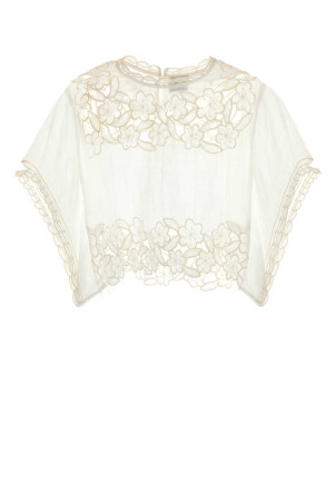 White ramie Relda top ISABEL MARANT (HT0951FAD3J12I)