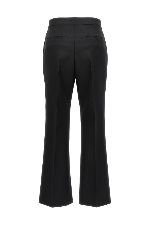 Штани з вовни зі складками Чорні JIL SANDER (J04KA0006J40001001) Штани з вовни зі складками Чорні JIL SANDER (J04KA0006J40001001)